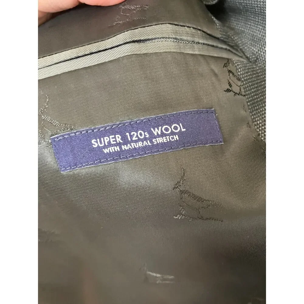 Charles Tyrwhitt charcoal gray suit jacket